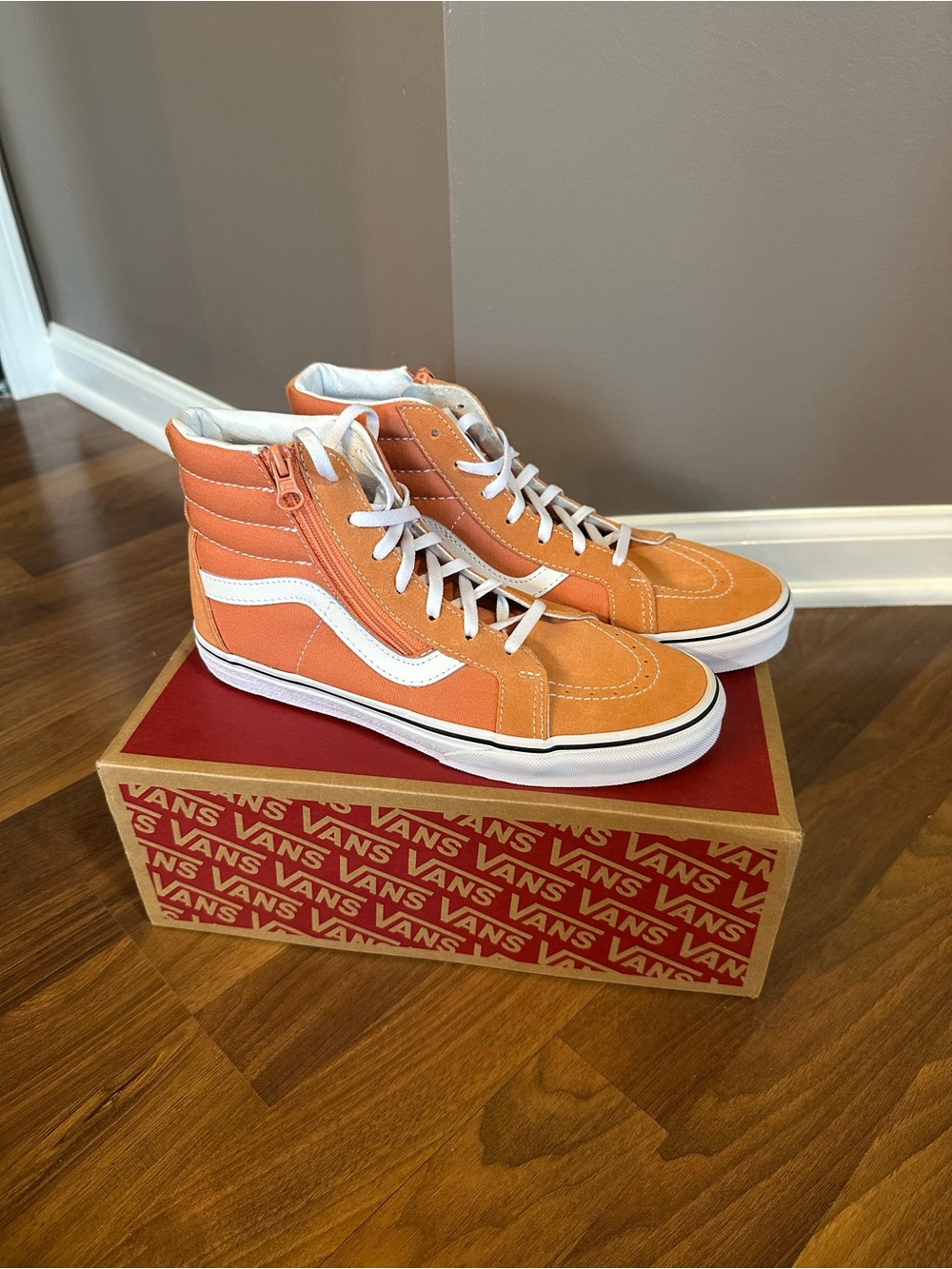 Vans Sk8 High-Top Sneakers in Sun Baked 6.5y, 8w